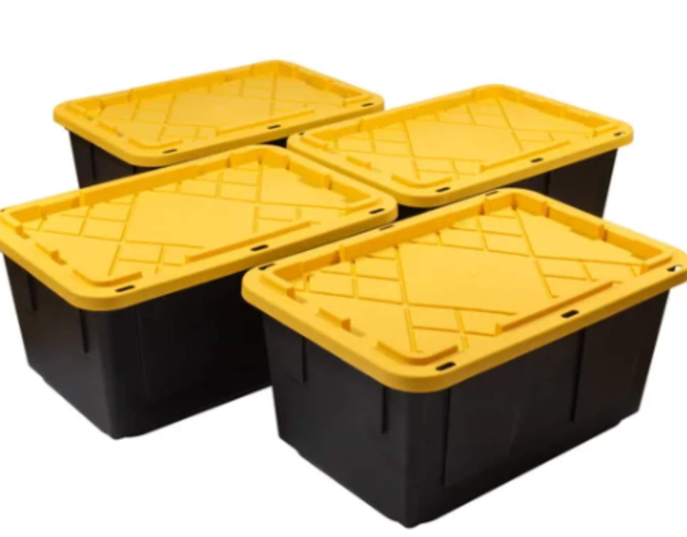 27 Gallon Storage Bin - Set of 2