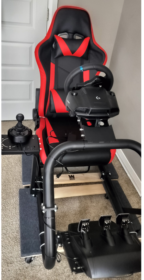 Racing Simulator Gaming Cockpit with Logitech G932 Bundle